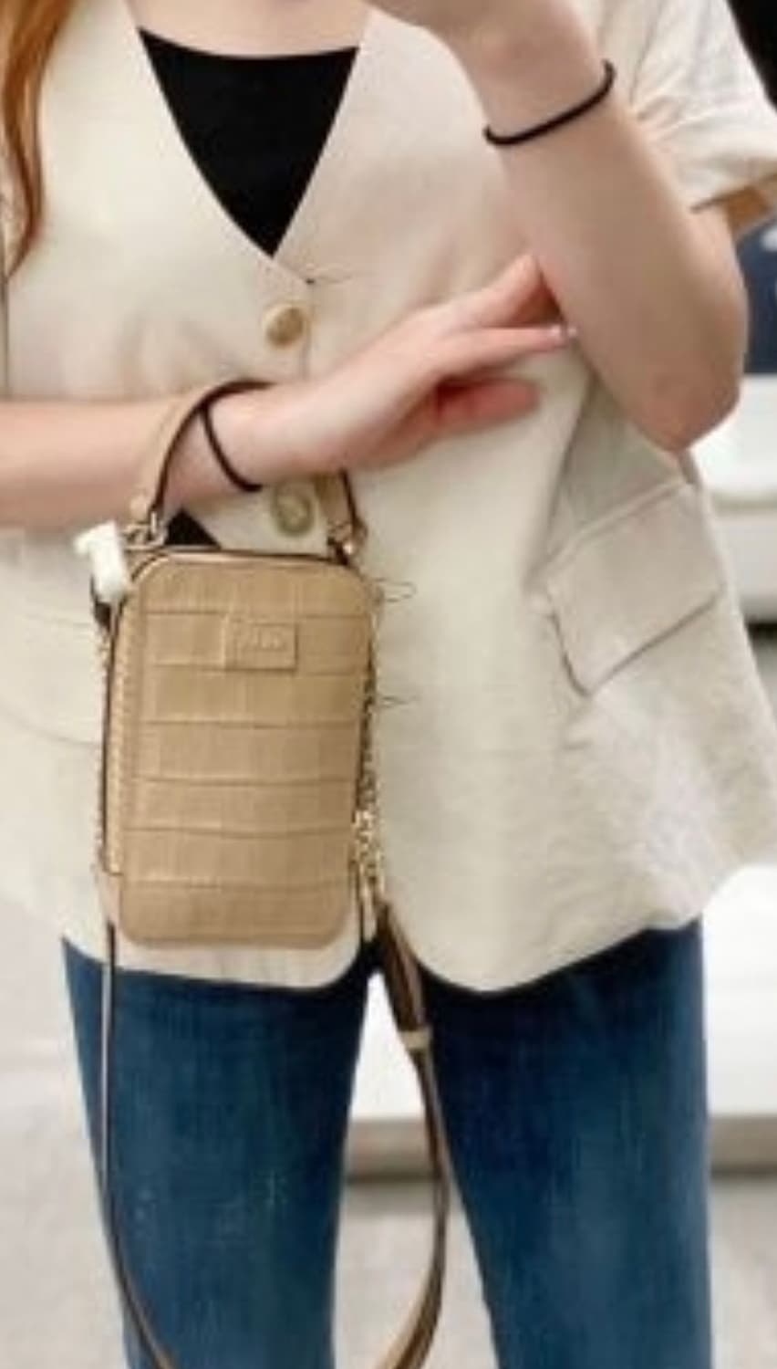 Dkny 폰 크로스바디 미니백 숄더백 토트백 크로스백 체인백 가죽가방 상품이미지9