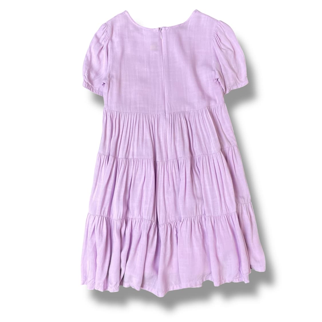 컬리수 키즈 연보라 플라워 펀칭 롱 원피스 130 상품이미지2