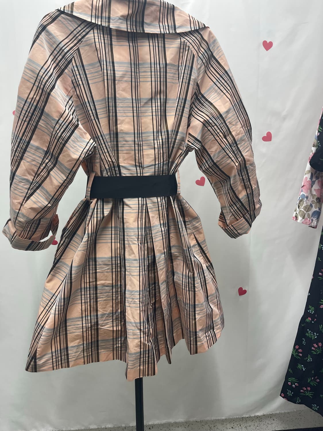 잇미샤 벨티드체크원피스형자켓 상품이미지4