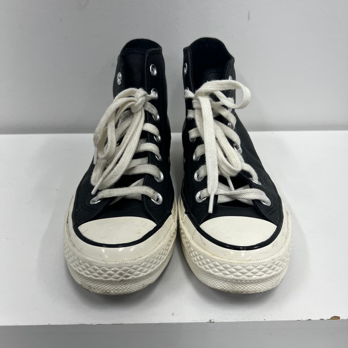 컨버스 척 70 시즈널 레더 하이 스니커즈 230 상품이미지2