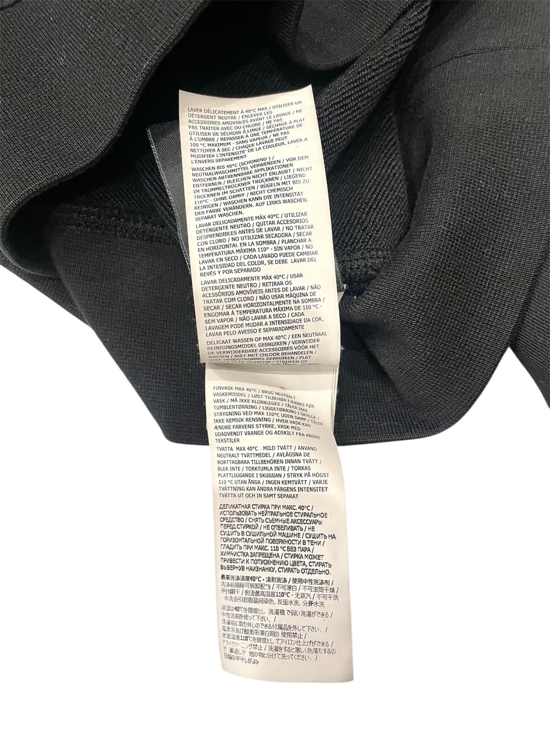 스톤아일랜드 블랙 맨투맨 상품이미지8