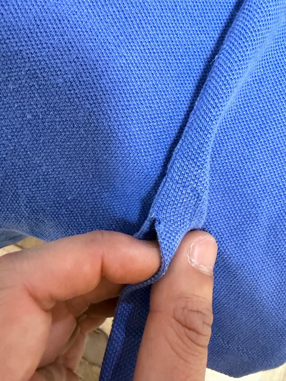 L) 폴로 랄프로렌 반팔 카라티 pk티 블루 상품이미지8