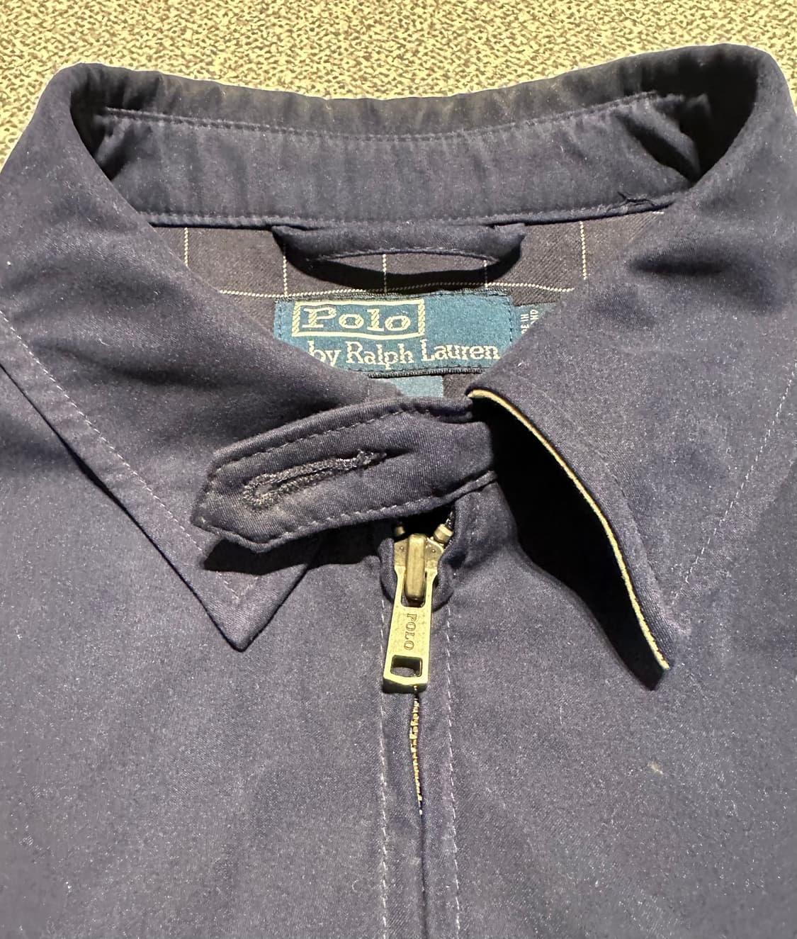 폴로 랄프로렌 네이비 폴리쉘 블루종 자켓 L 상품이미지4