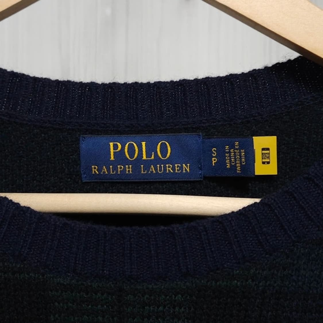 100 Polo 폴로 랄프로렌 체크 니트 블랙워치 상품이미지4