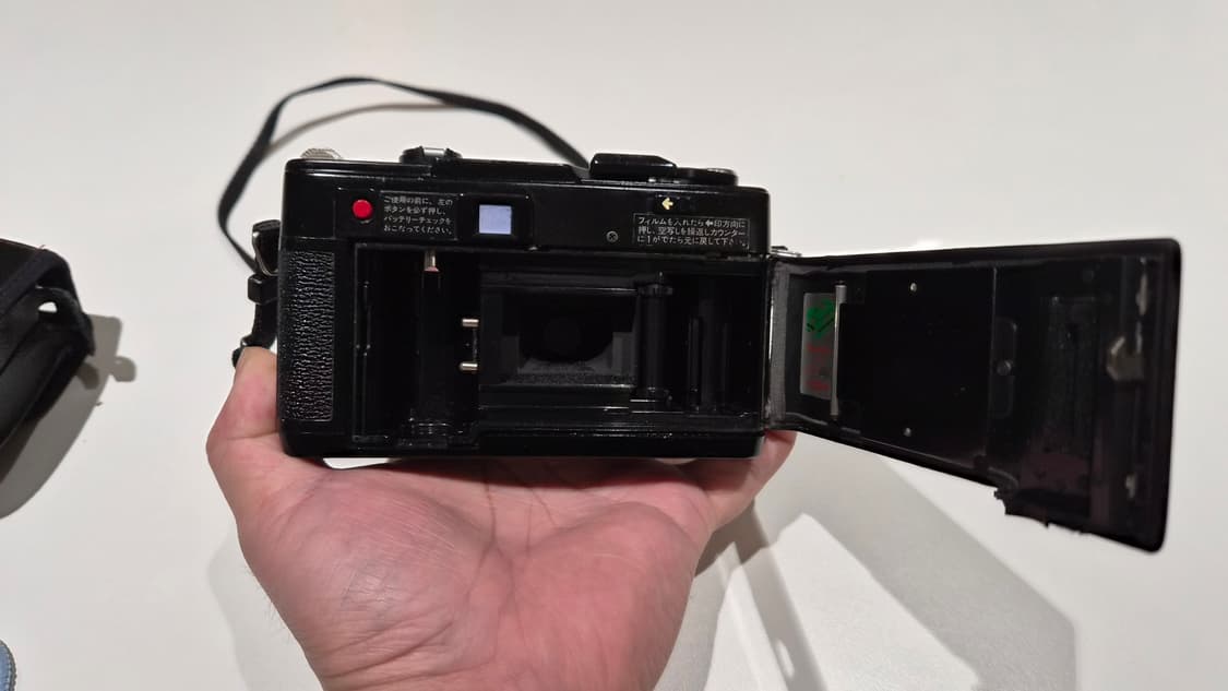 작례O 목측식의 근본 후지카 플래시 데이트 필름카메라 빈티지 필카 가방  상품이미지9