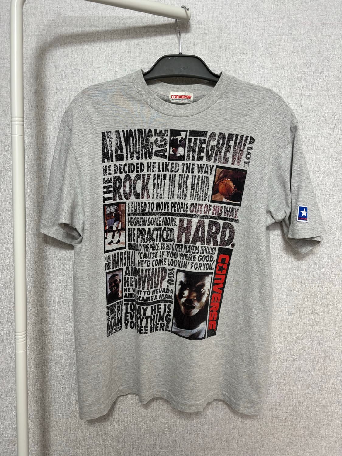 초레어! 찰스 바클리 컨버스 빈티지 티셔츠 NBA 상품이미지1