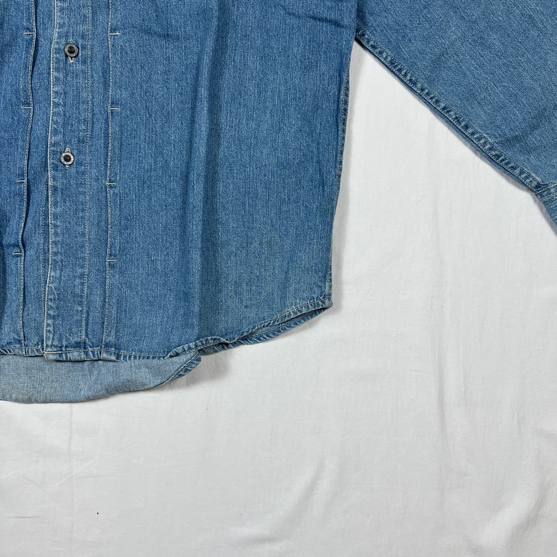 90‘s 리바이스 levis 실버탭 포켓 데님셔츠 남방 상품이미지5