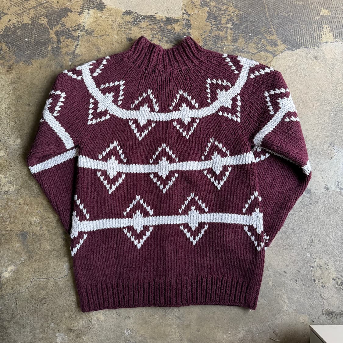 버버리 블랙라벨 노르닉 집업 니트 상품이미지5