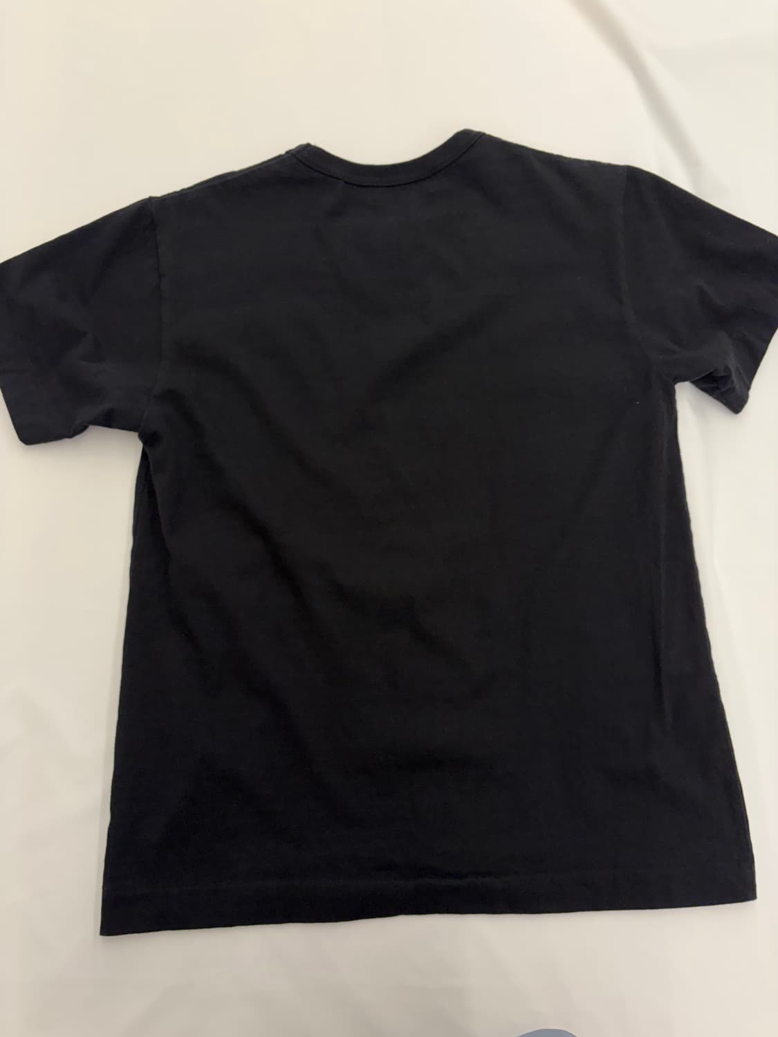 [S] 꼼데가르송 플레이 반팔티 블랙 ax-t064 상품이미지4