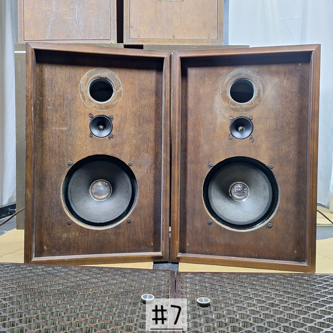 SANSUI 산수이 SP-50 궤짝 빈티지 스피커 인테리어 카페 가게 상품이미지1