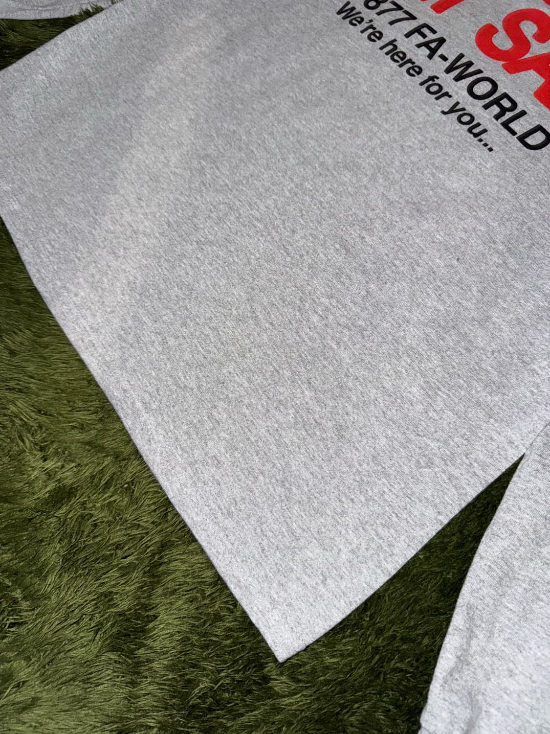 [M] 퍼킹어썸 DRUNK SAD 튜블러 롱슬리브 그레이 상품이미지9