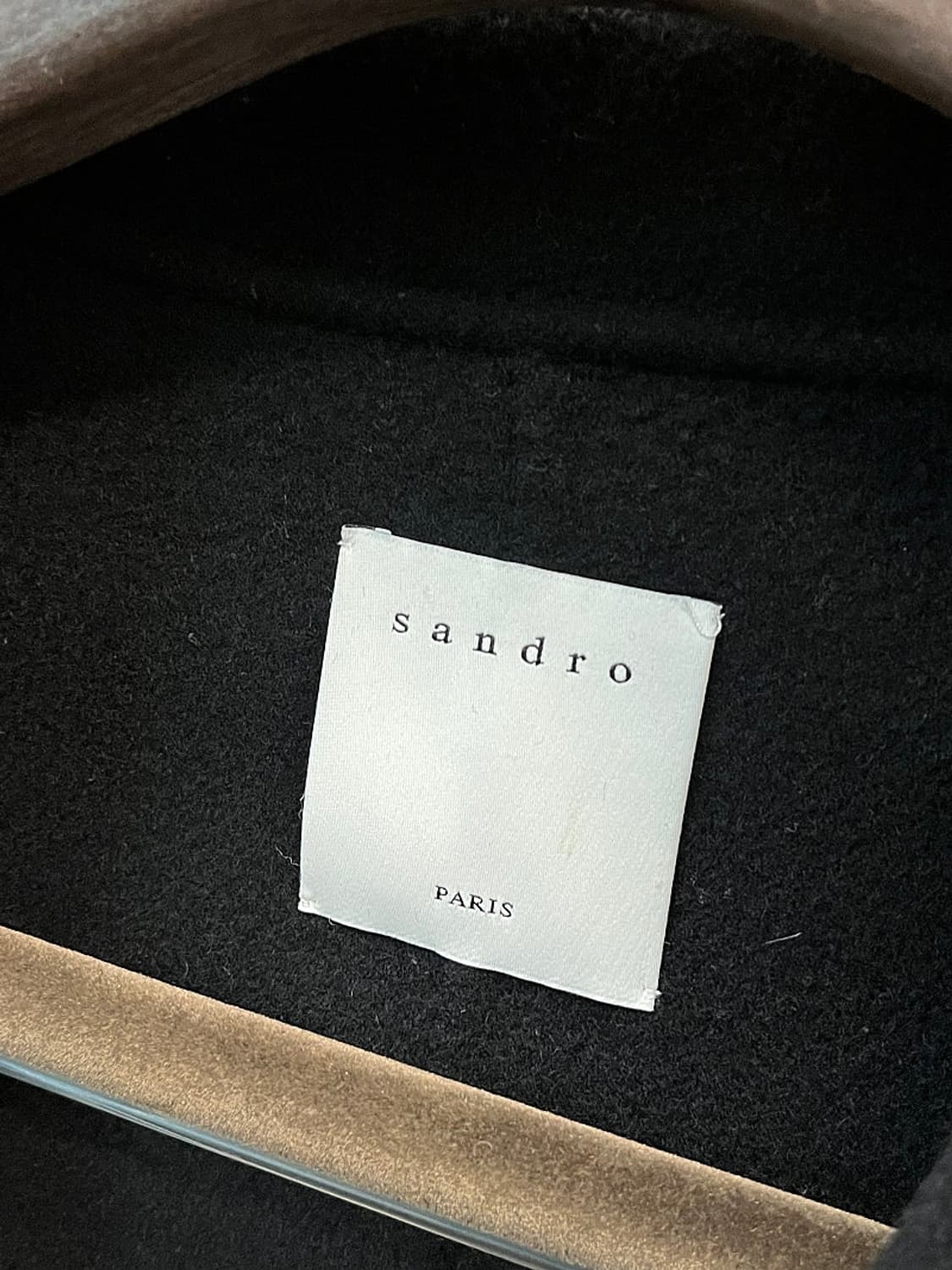 105l 산드로 핸드메이드 니트코트  상품이미지6