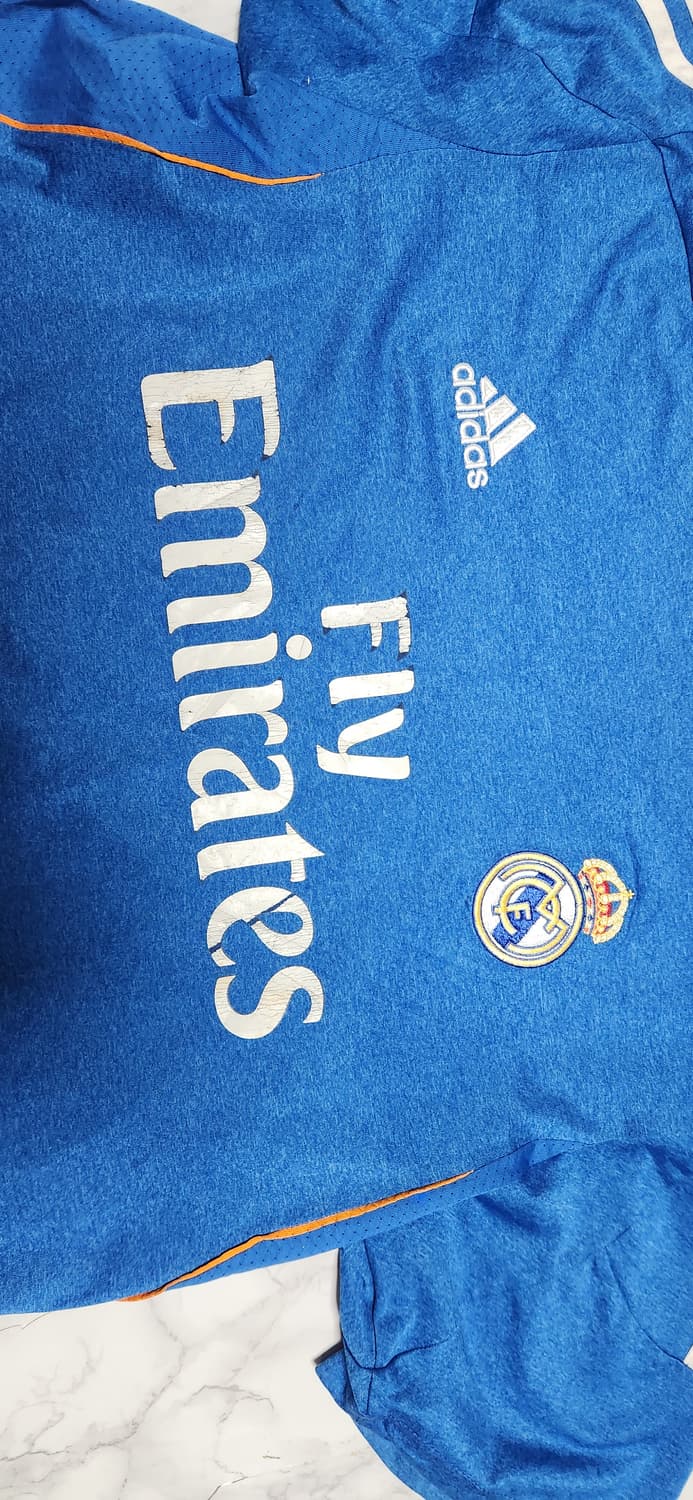 13-14 레알 마드리드 어웨이 아디다스 유니폼 반팔 노마킹 상품이미지3