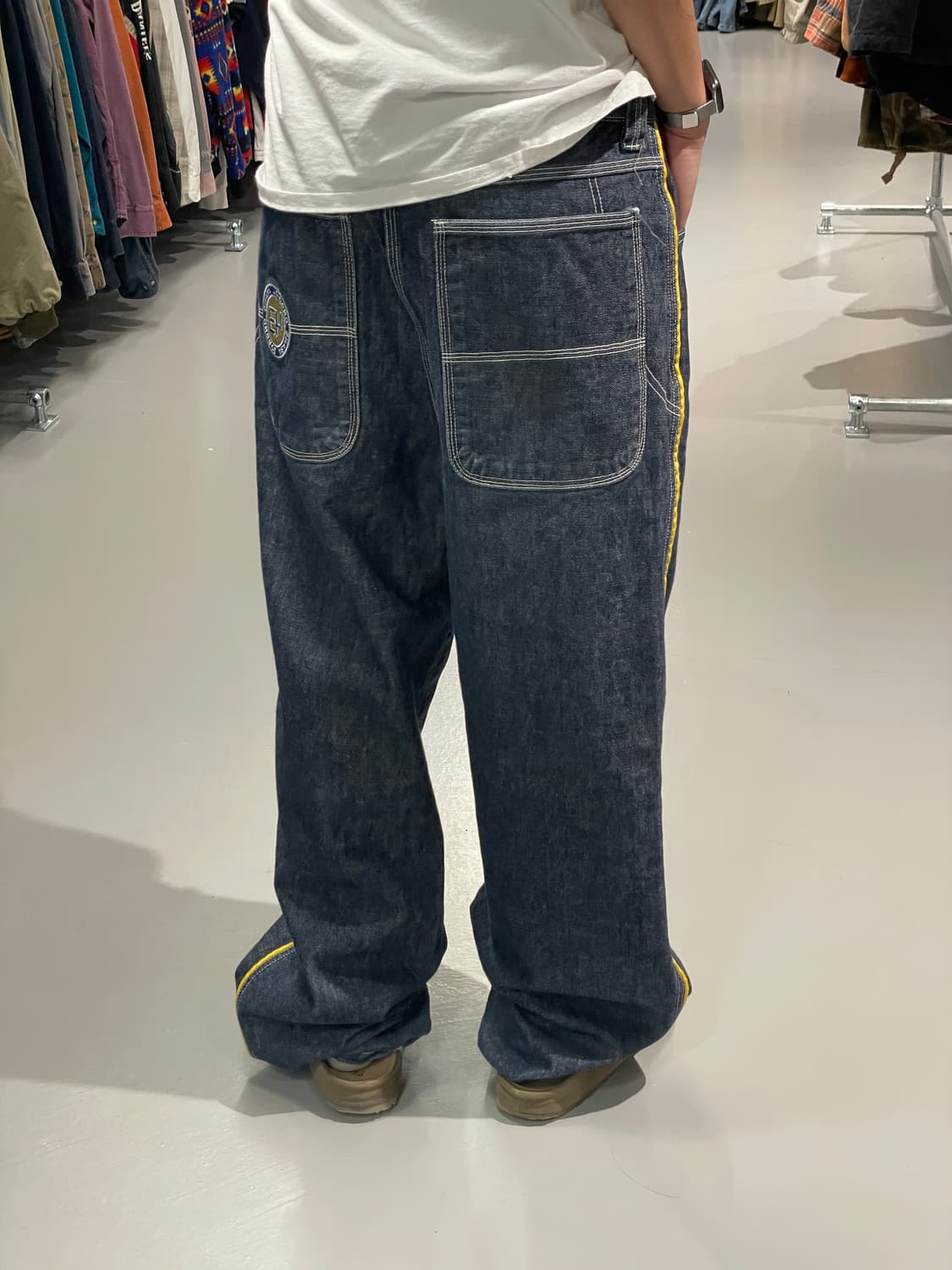 빈티지 올드스쿨 데님 팬츠 상품이미지4