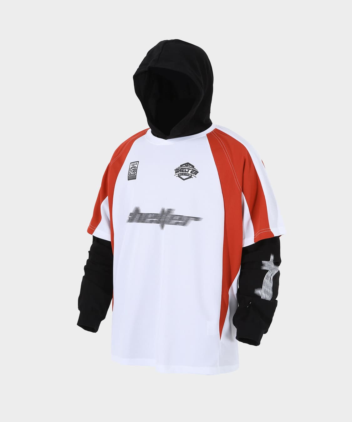 로어링라드 레이어드 후드 티셔츠 L 상품이미지1