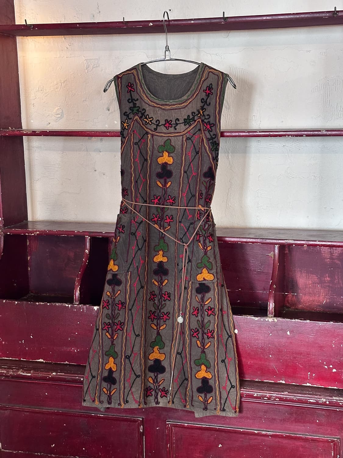 Ethnic Embroidered Pocket Dress 0010 상품이미지8