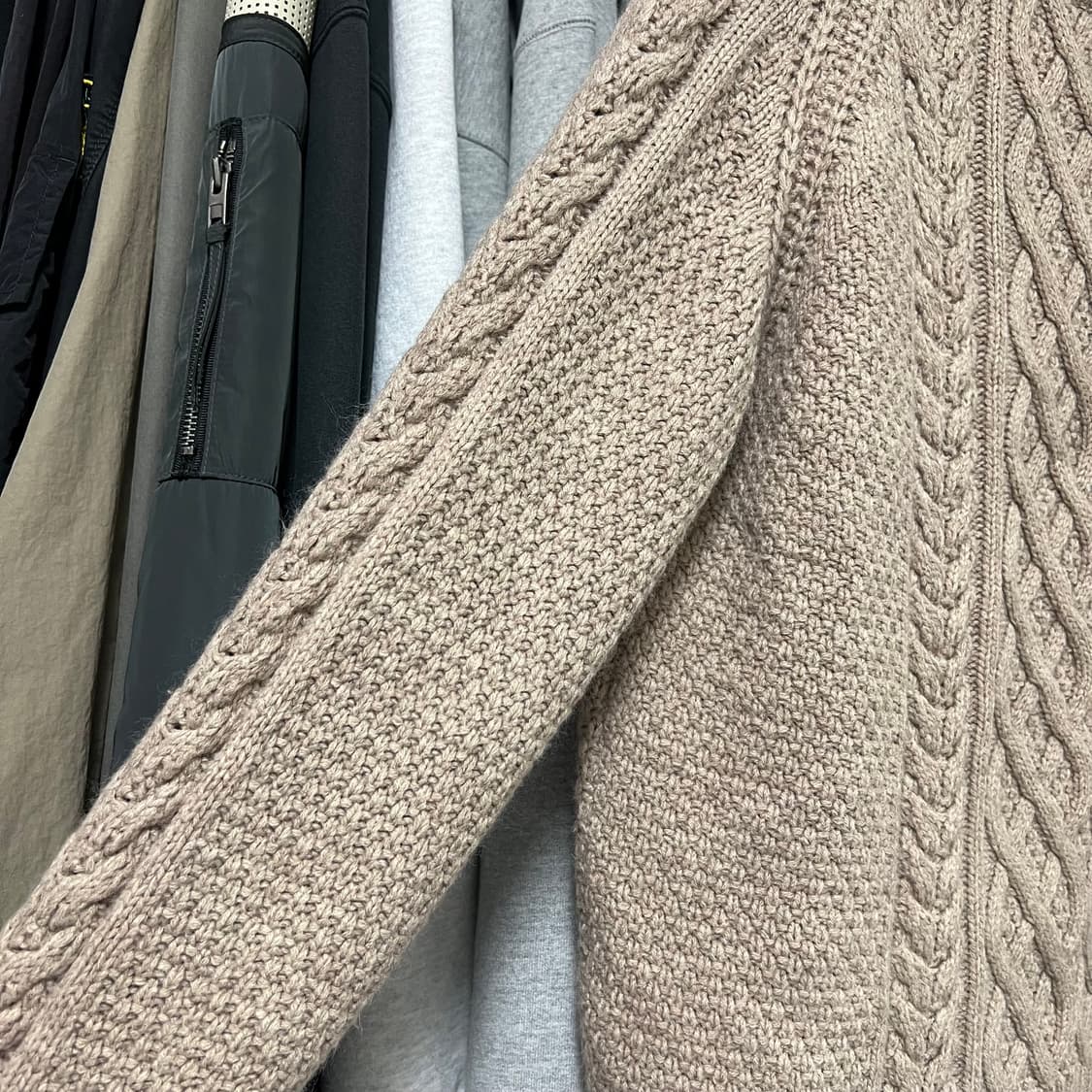 피셔맨 꽈배기 케이블 니트 상품이미지5