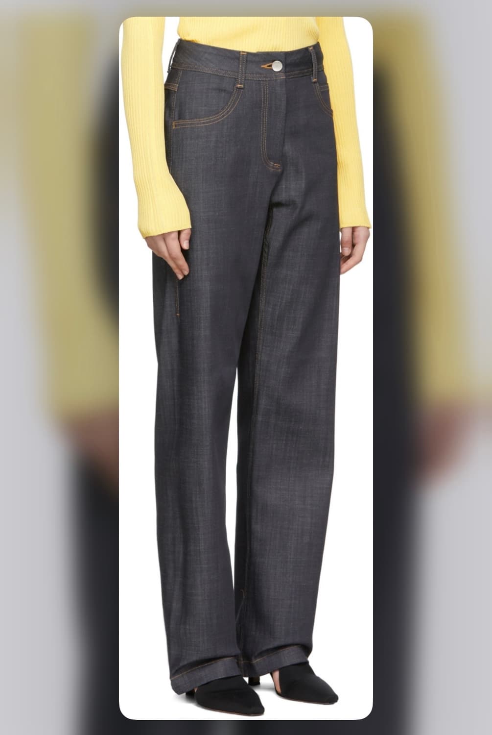 로우클래식 스트레이트 핏 데님 상품이미지3