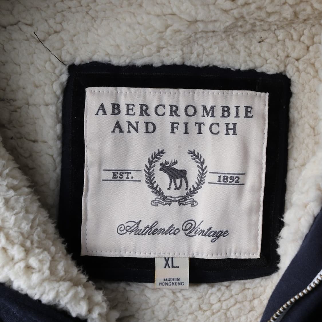 아베크롬비 양털 안감 후드 집업 XL 상품이미지6