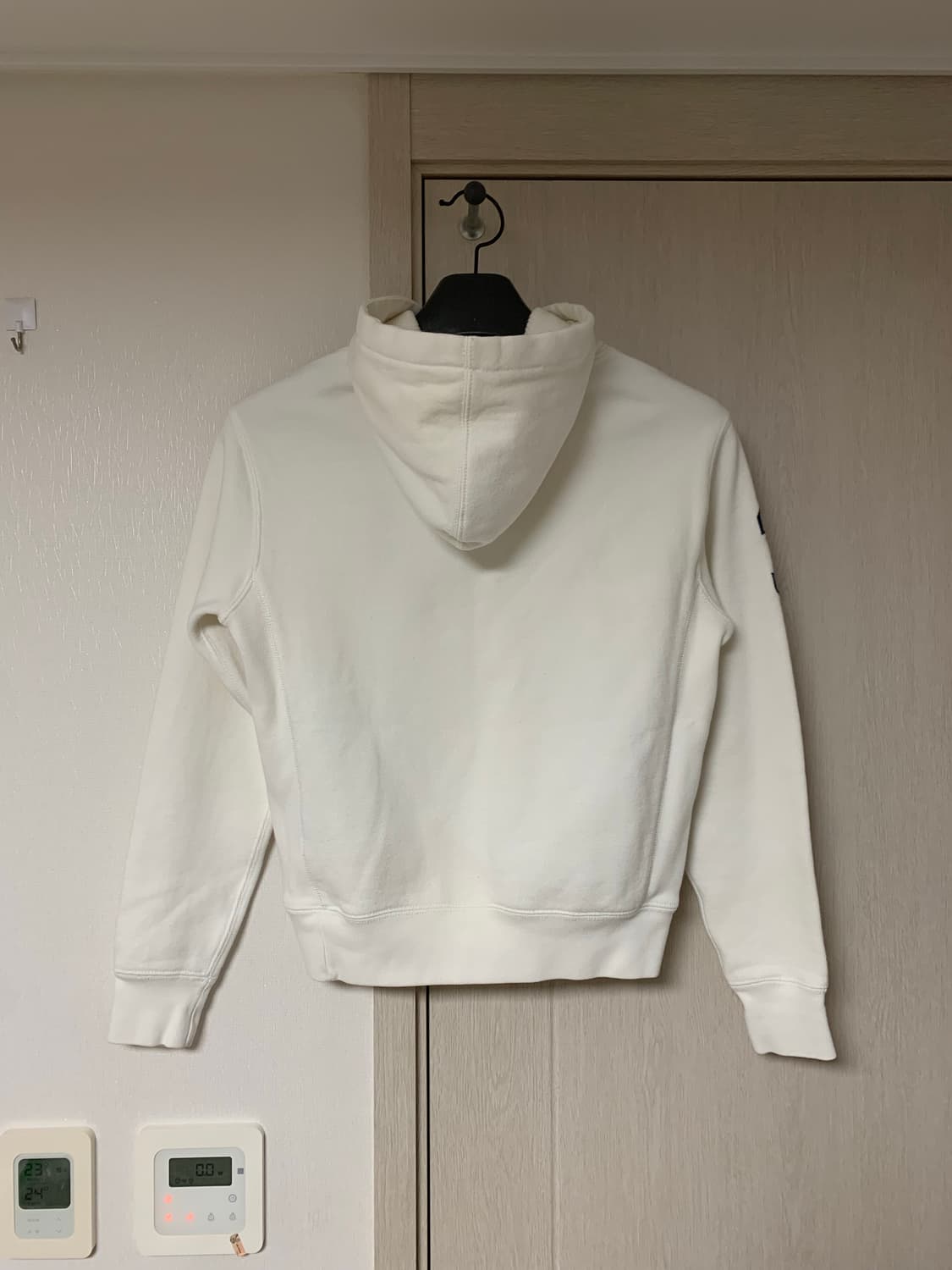 폴로 빅포니 후드티 화이트 상품이미지3