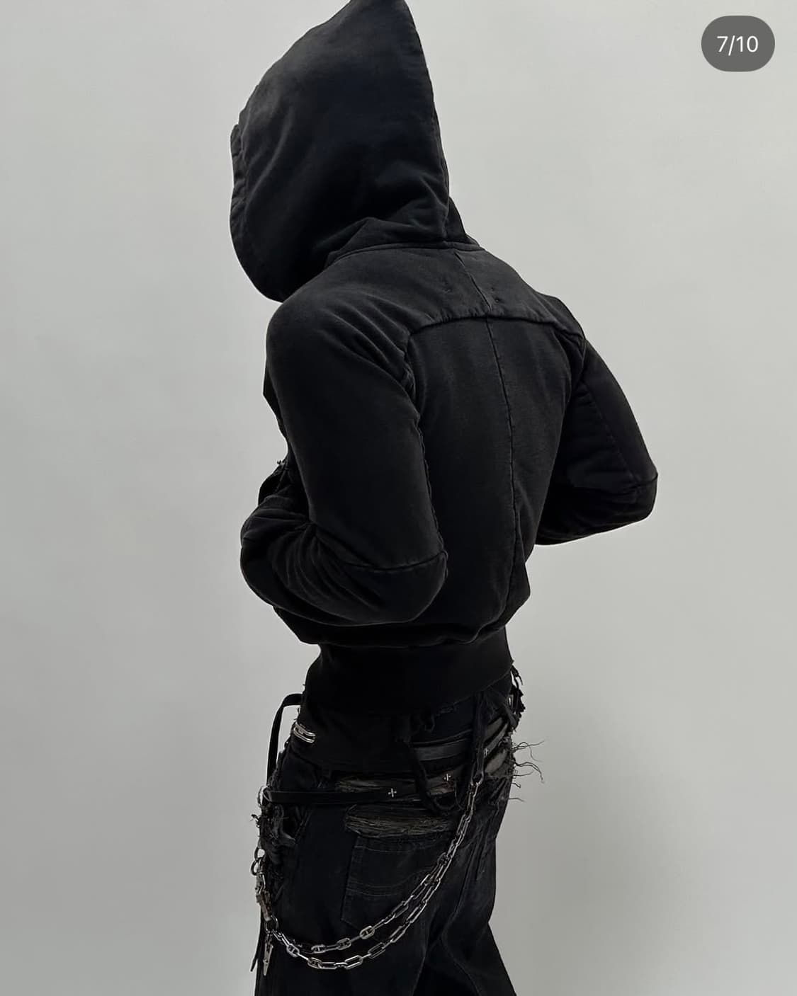 BOZOMANE inserted killer zipper hoodie 상품이미지7