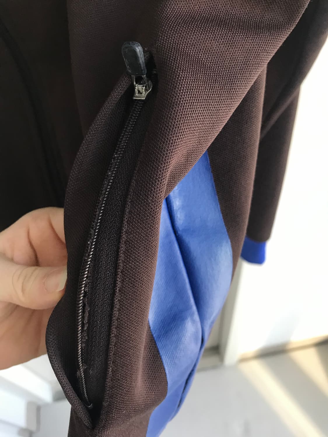 카파 브라운 블루 집업 져지 희귀매물 XL 상품이미지7