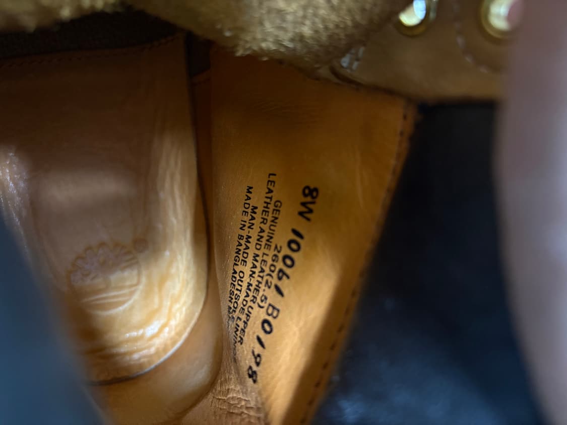 팀버랜드 프리미엄 6인치 워커 부츠 260 상품이미지7