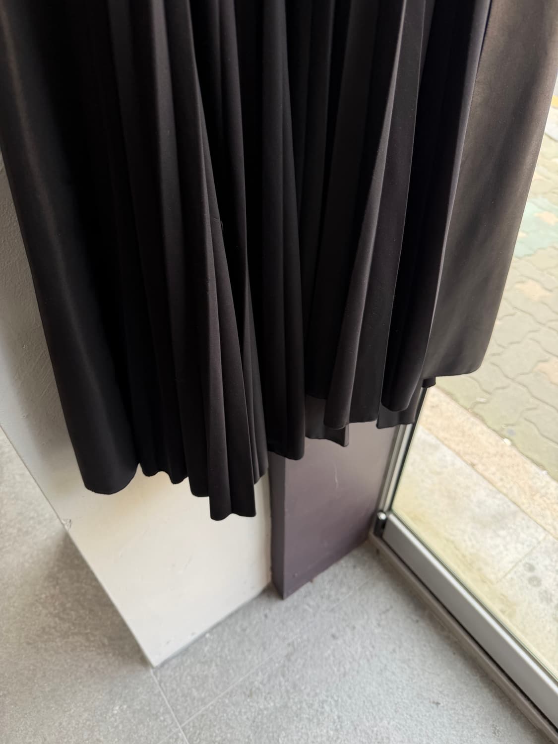 64/ 타임 텍스처블록 플리츠 스커트 상품이미지5