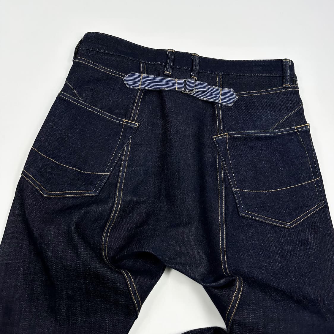 32, M 꼼데가르송 x 준야와타나베 사루엘 생지 데님팬츠 상품이미지1