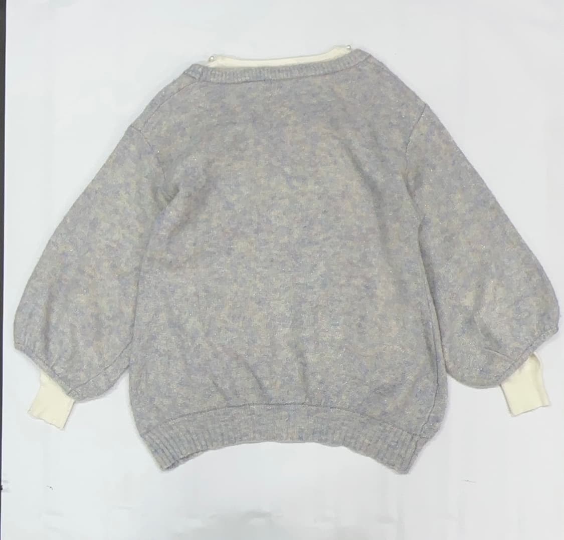 🫧하구미의 진주 레이어드 코디세트🫧 니트 7부 그런지 에스닉 히피 상품이미지3