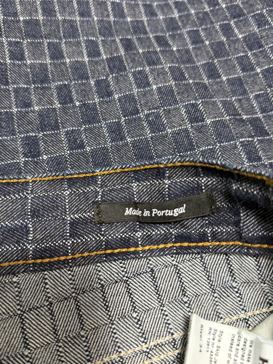 HOPE 스톡홀름 스키드진 데님 패치워크 BEAKER 34size 상품이미지7