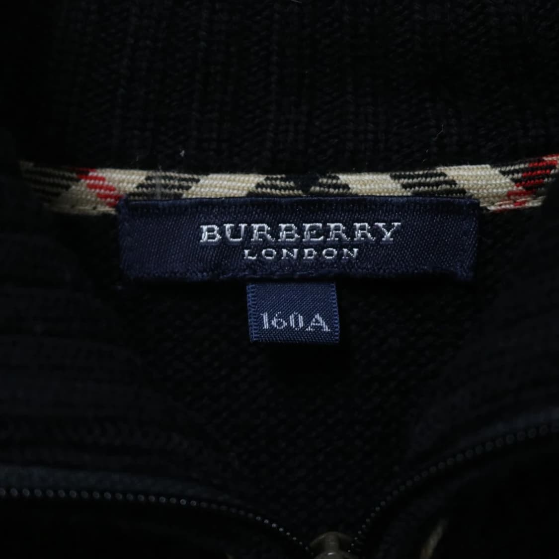 버버리 런던 울 스티치 하이넥  니트집업 63339 상품이미지7