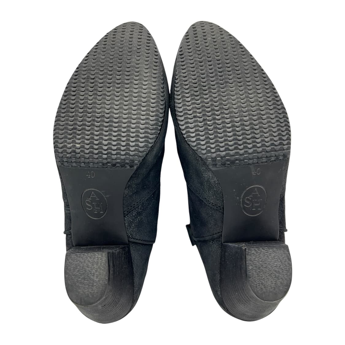 250 W 아쉬 카우보이 앵클 부츠 스웨이드 블랙 (EU40) 상품이미지6