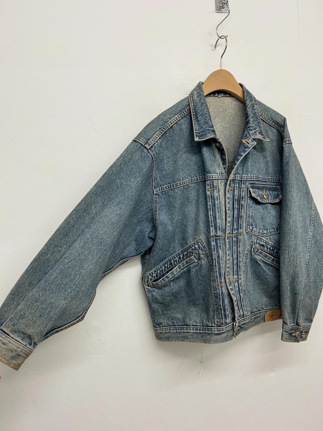 80s H.M Classic 1세대 복각 데님 자켓 상품이미지3