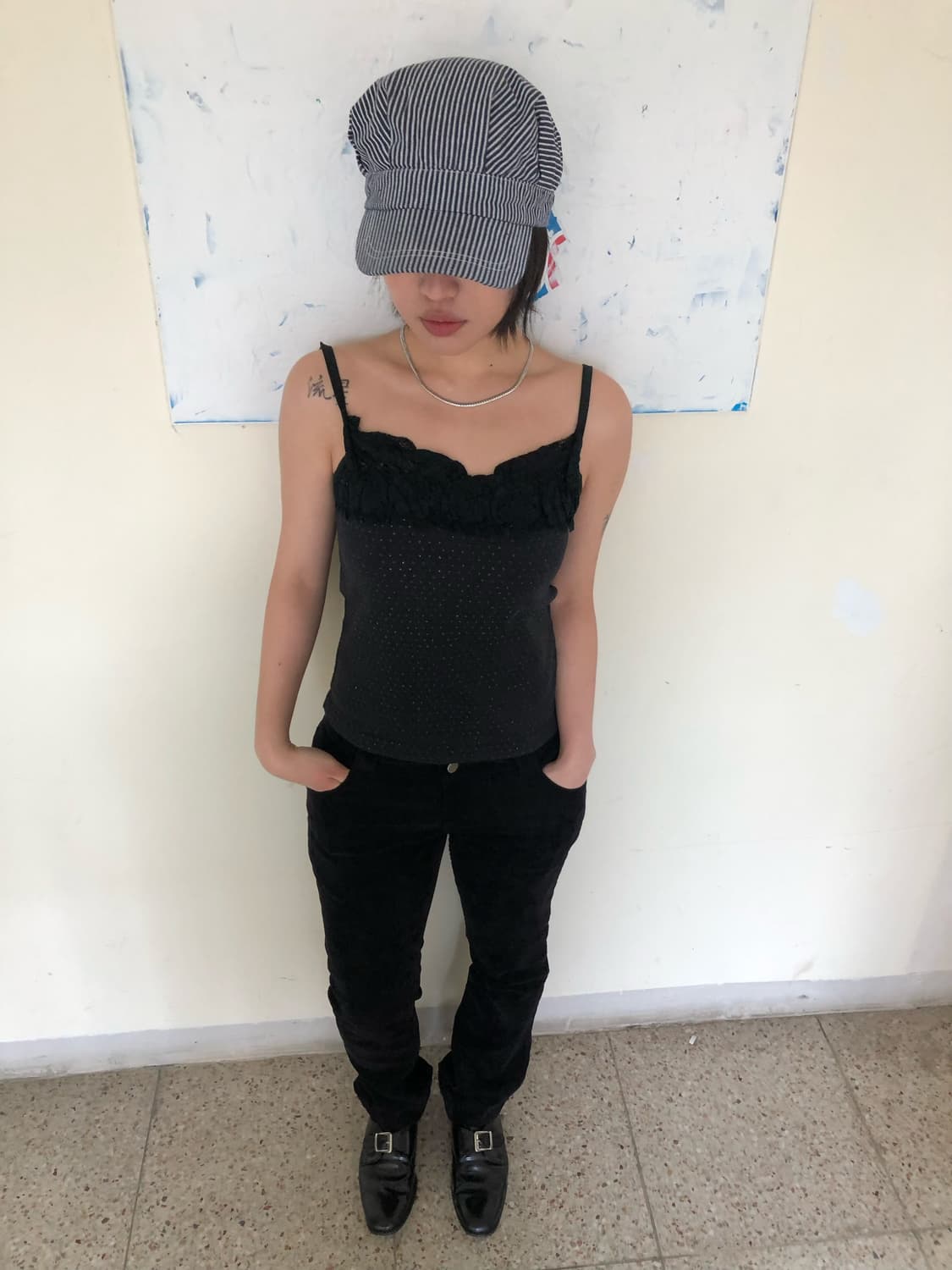 striped cap  상품이미지3