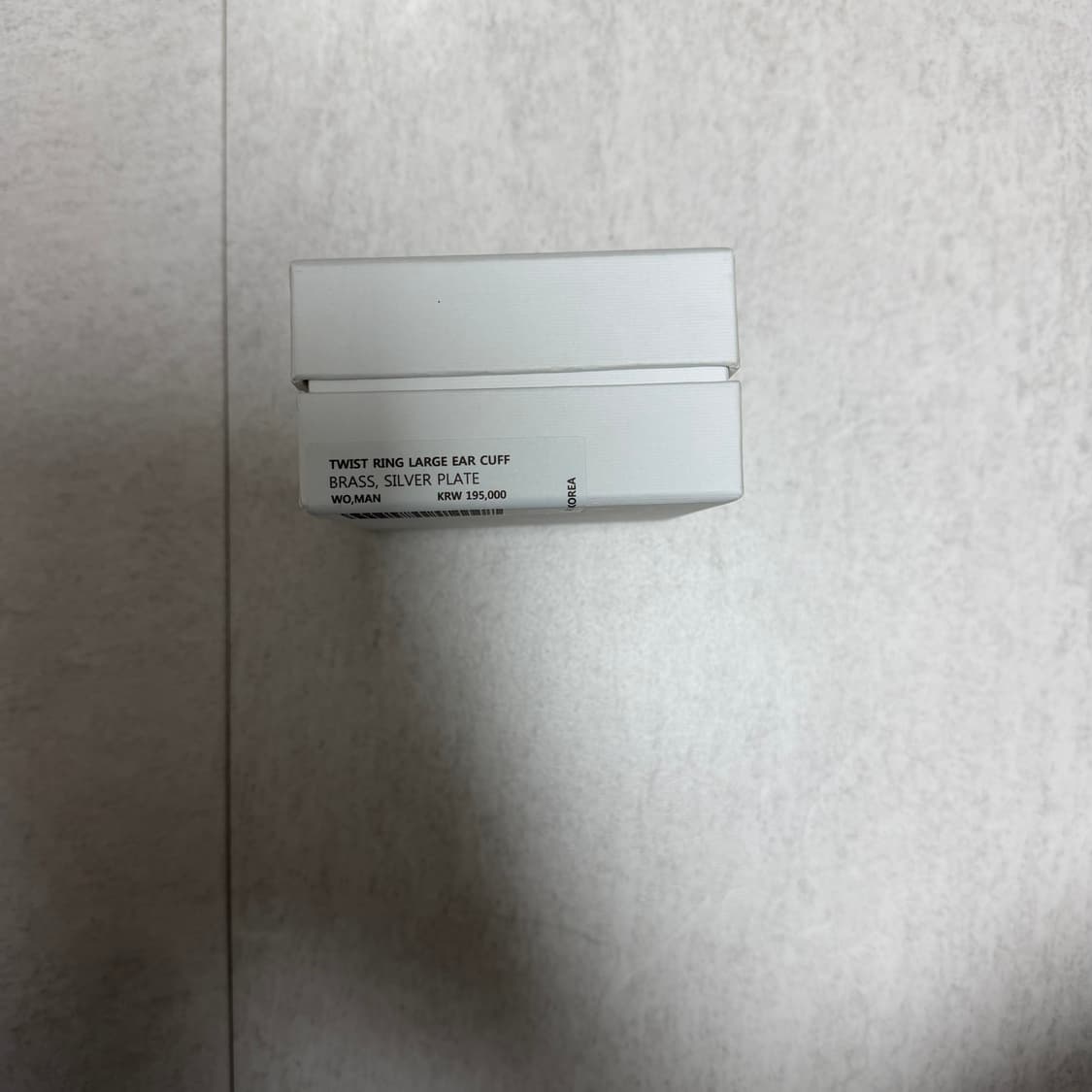 포트레이트 리포트 이어커프 실버 상품이미지3