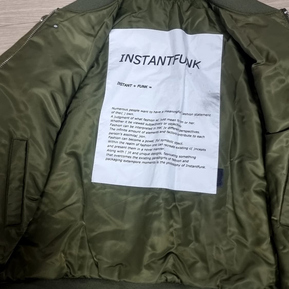 양면 인스턴트펑크 리버시블 ma-1  항공점퍼(100-105) 상품이미지4