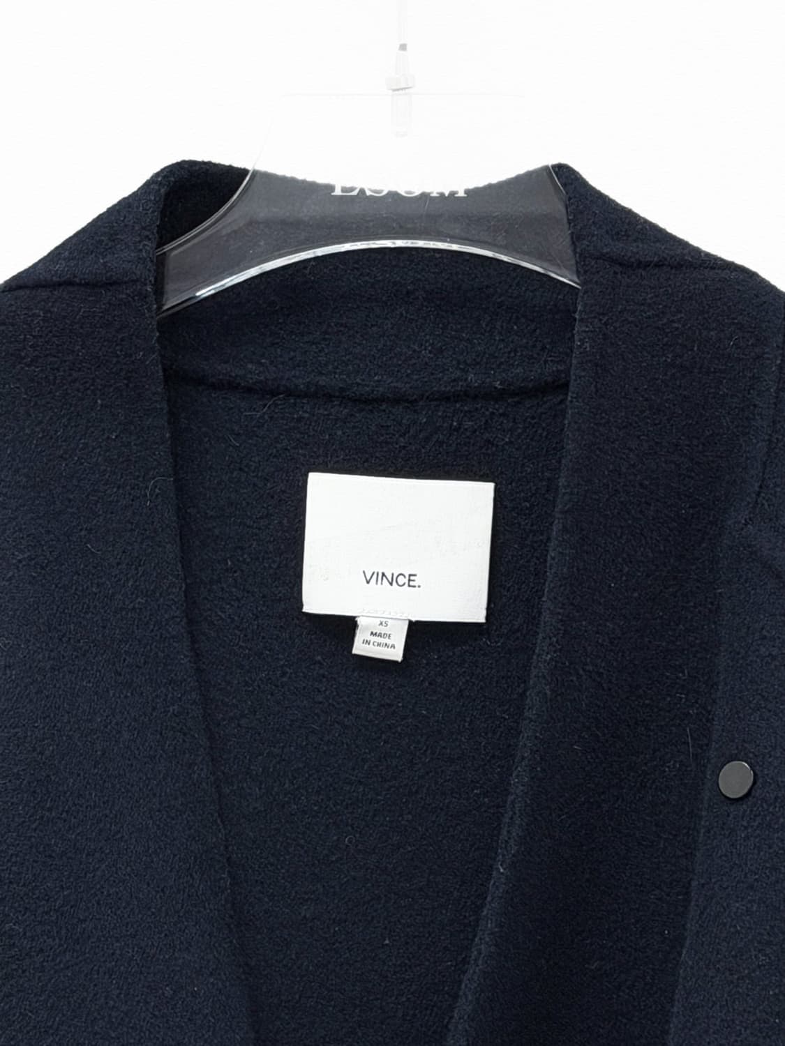 빈스 울 블렌드 드레이프 코트 상품이미지5
