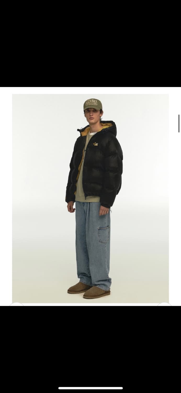 테켓 덕다운 점퍼 블랙 (L) 상품이미지5