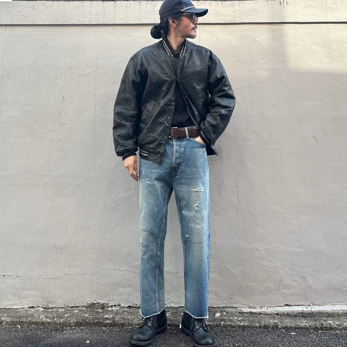 일본 치말라 셀비지 데님 팬츠 상품이미지1