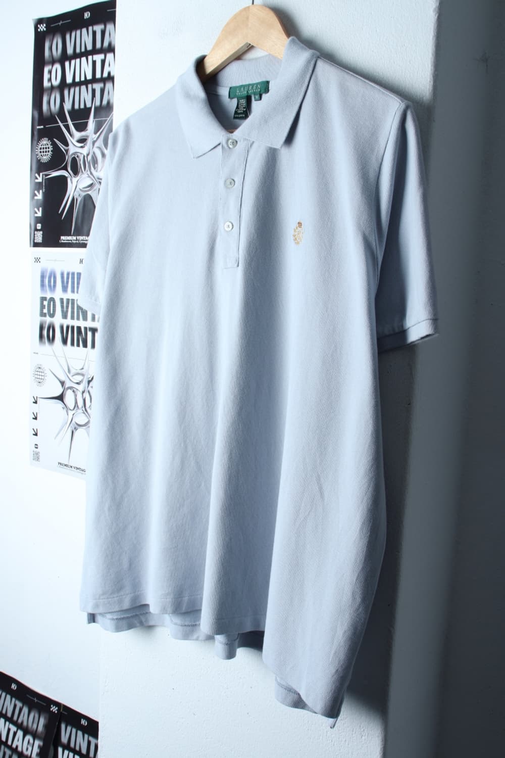 (XL) 폴로 랄프로렌 반팔 카라 티셔츠 새상품 연블루-H30296 상품이미지1