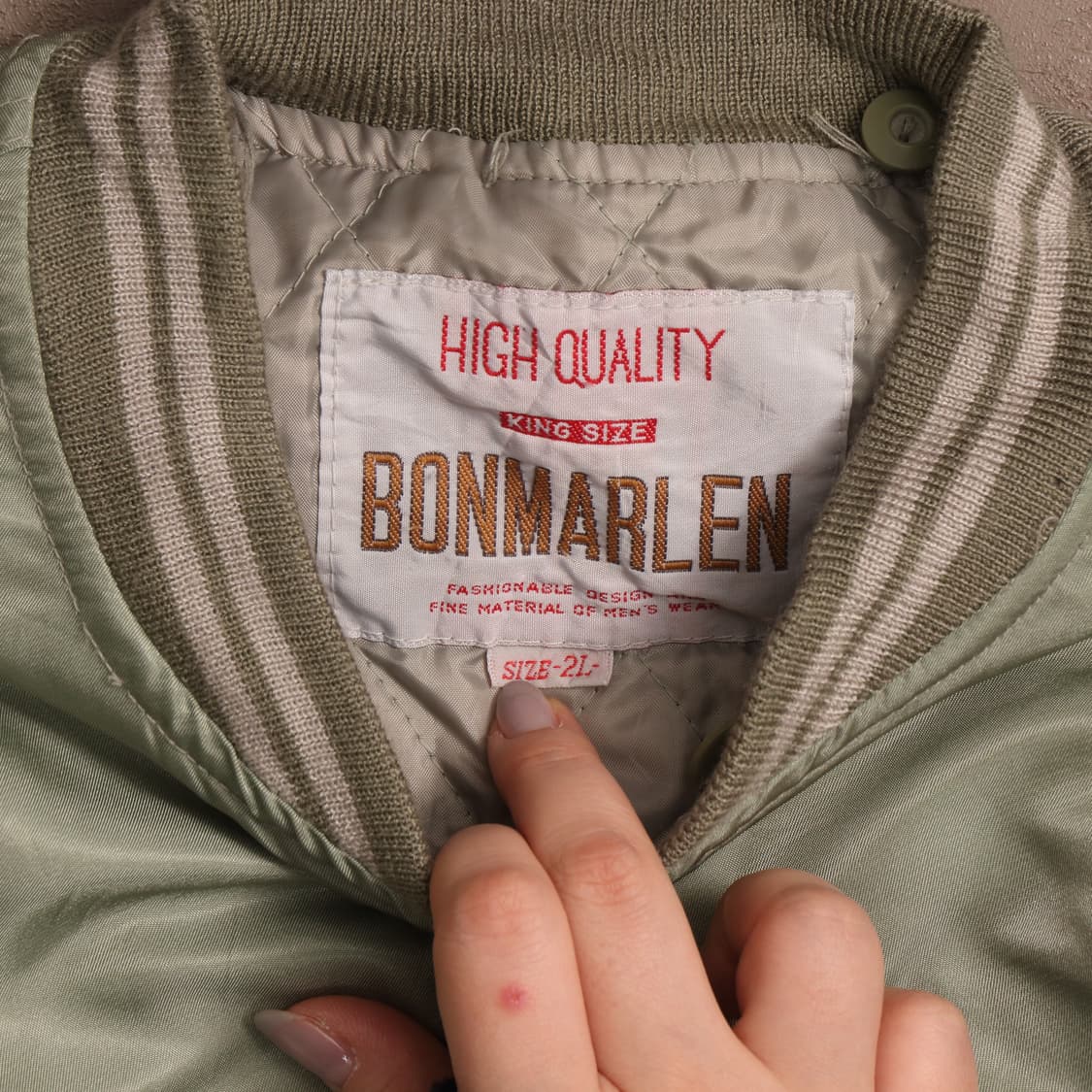 일본빈티지 빅로고 스타디움 자켓 A1552 상품이미지3