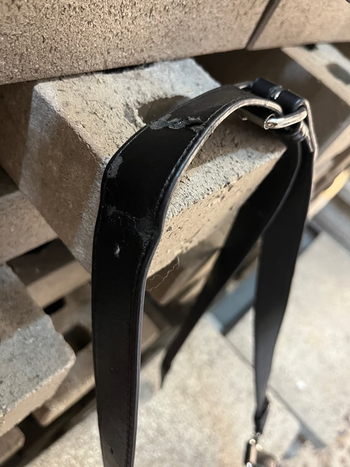 디젤 데님 크로스바디 백 상품이미지4