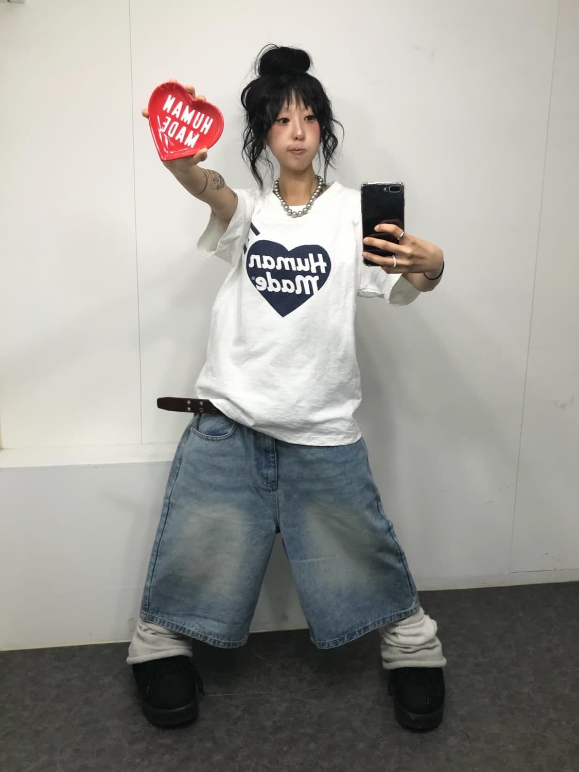 Human Made Logo T-shirt 상품이미지3