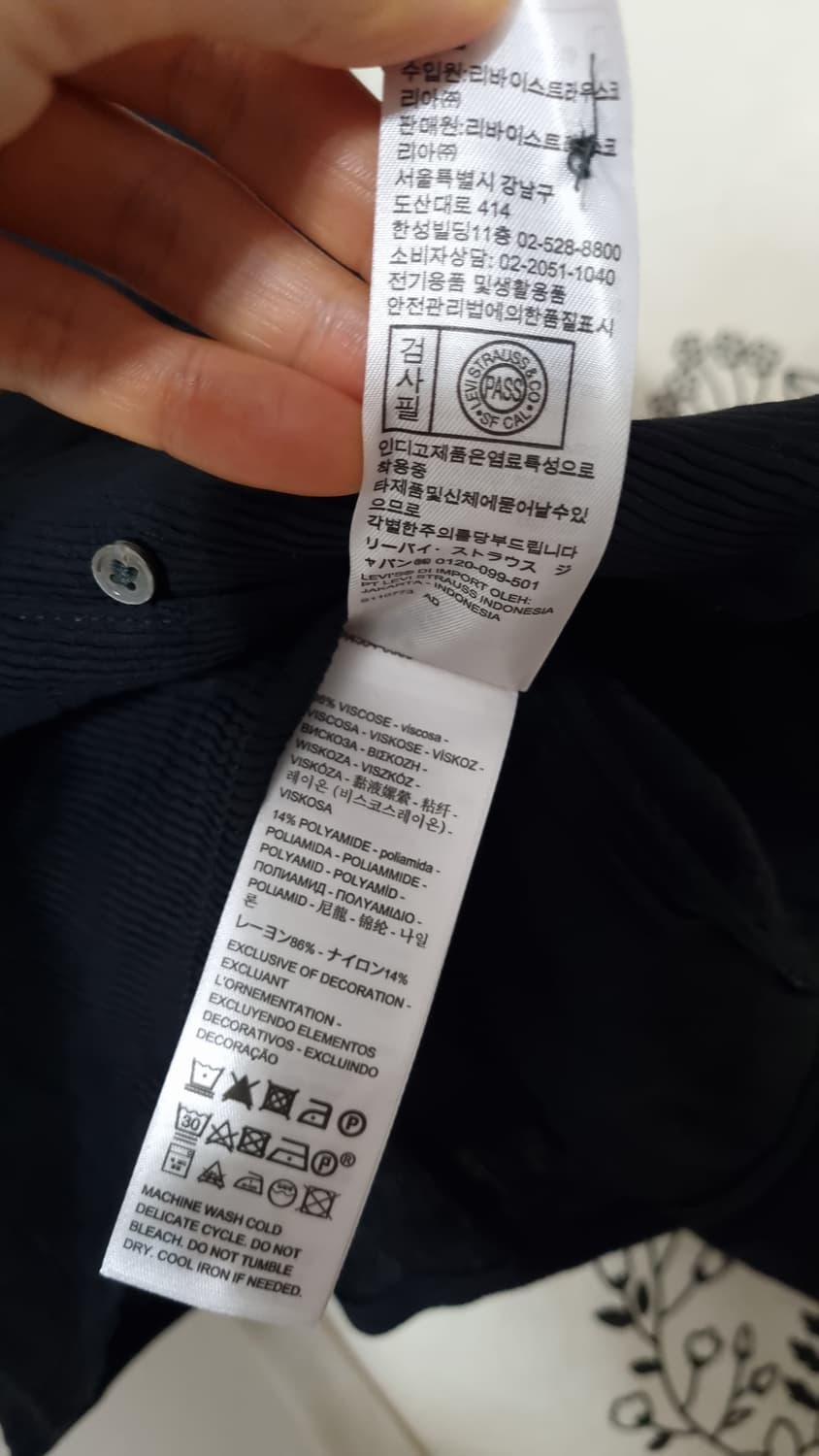 LEVI'S 여성 이네스 블라우스M 상품이미지10