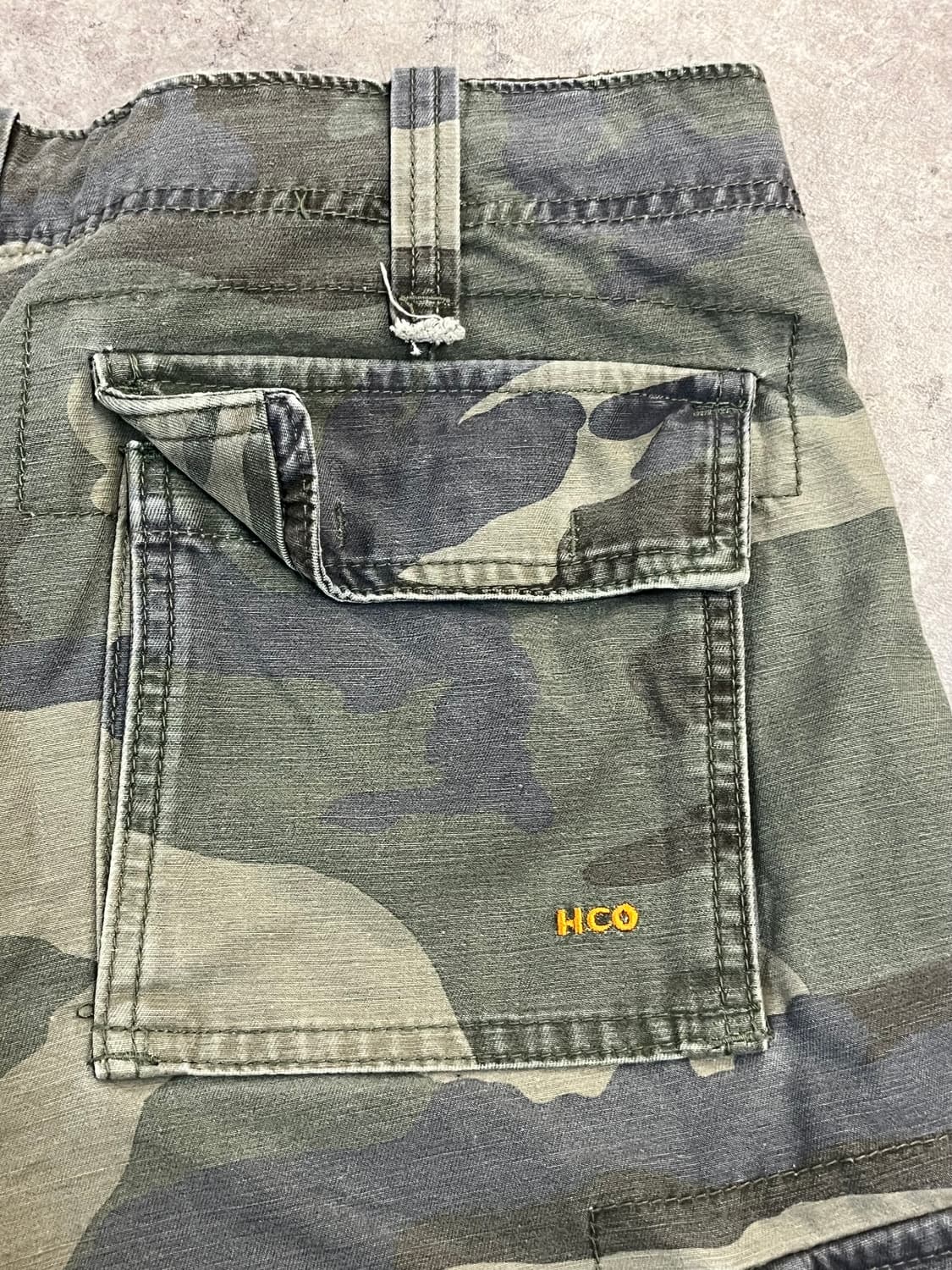 빈티지 HCO 카모 카고 하프 팬츠 32 #csz4142 상품이미지9