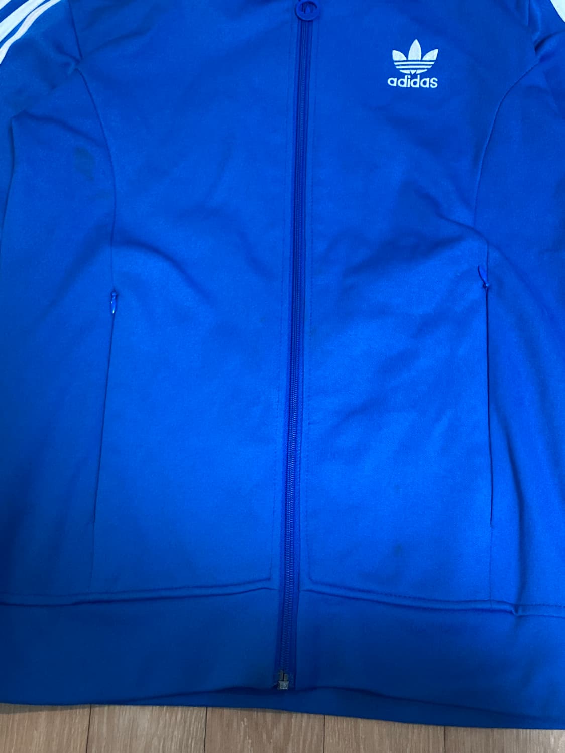 아디다스 유로파 블루 져지 자켓 adidas jacket blue 상품이미지2