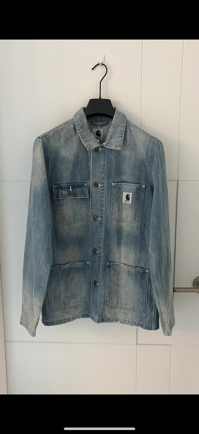 칼하트 WIP 초어 데님 자켓 95-100 정품 상품이미지1