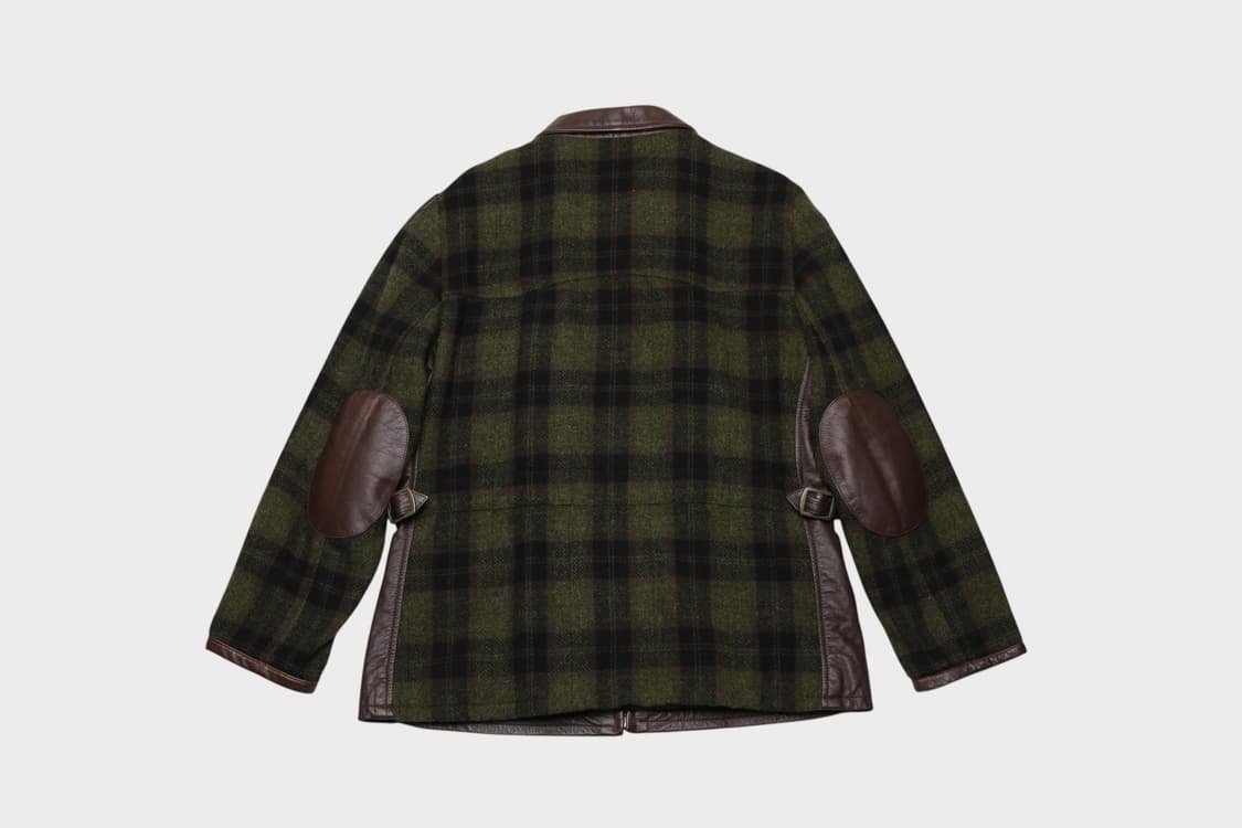 [M] 바나나리퍼블릭 트위드 양가죽 자켓 상품이미지4