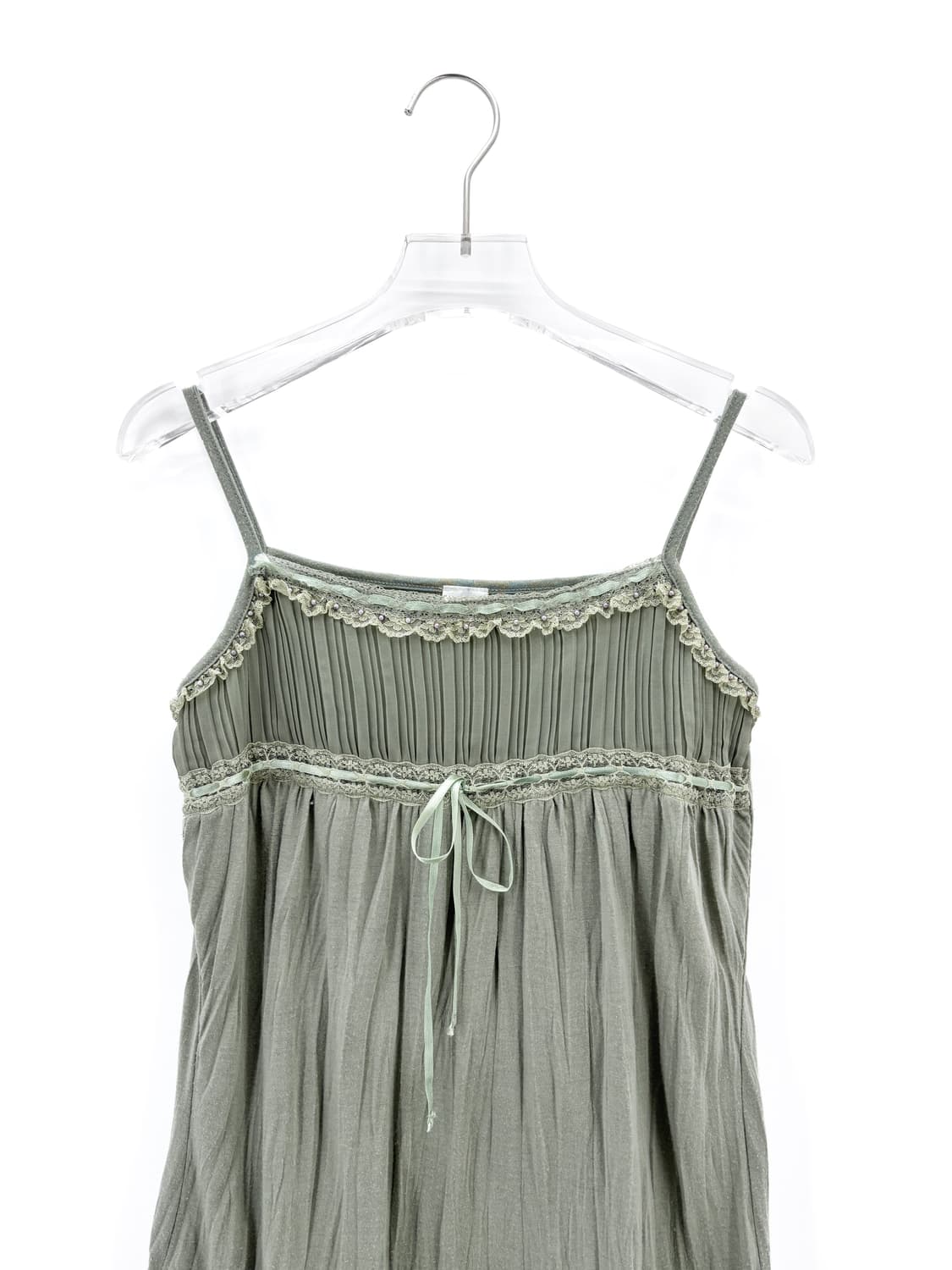 빈티지 민트 레이스 슬리브리스 상품이미지2